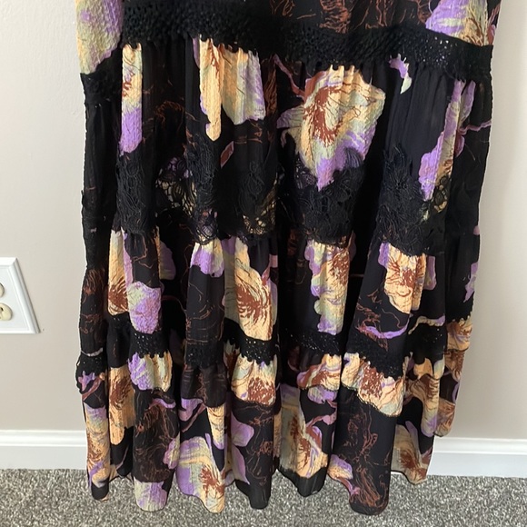 Free People Intimately Make You Move Floral Maxi Slip - Picture 8 of 12